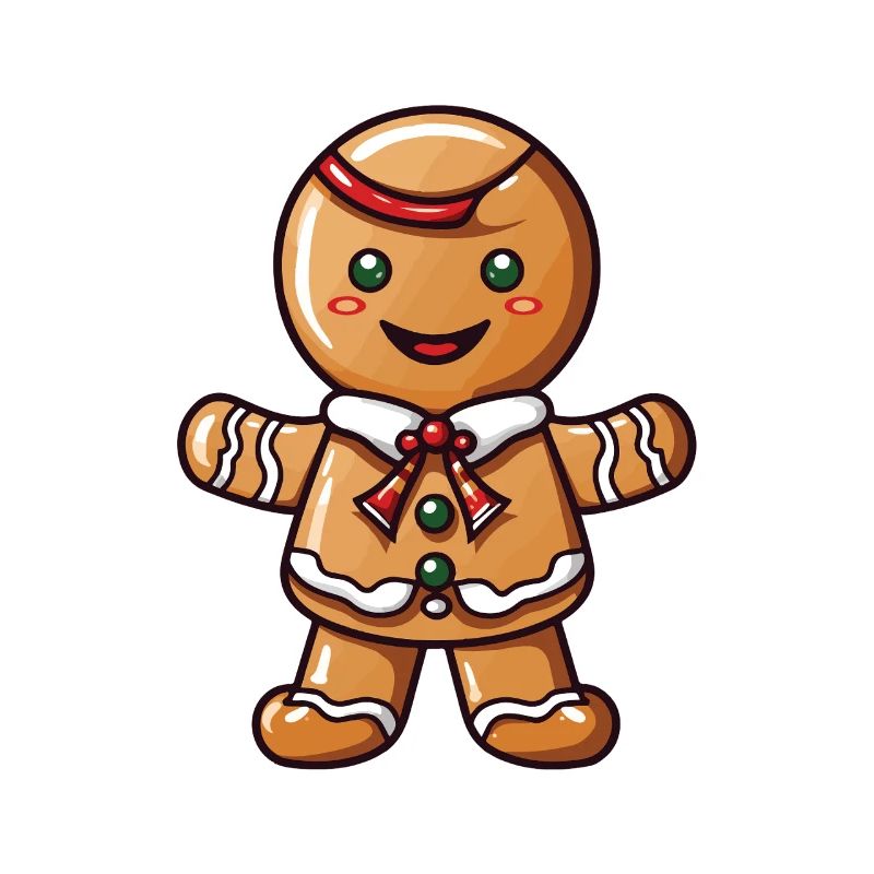 Christmas Gingerbread Baking Cookie