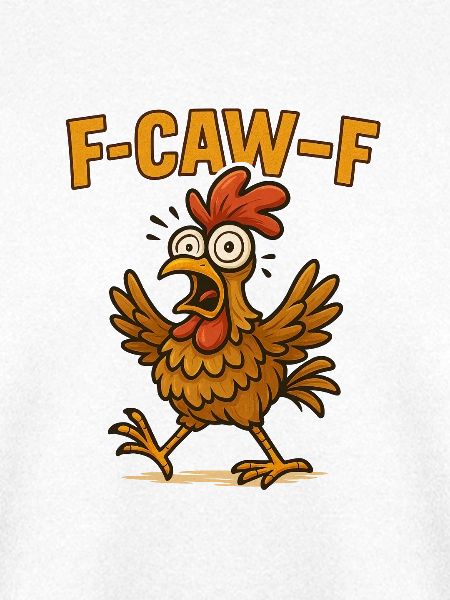 F-Caw-F Cartoon Hähnchen fcawf Hühner 