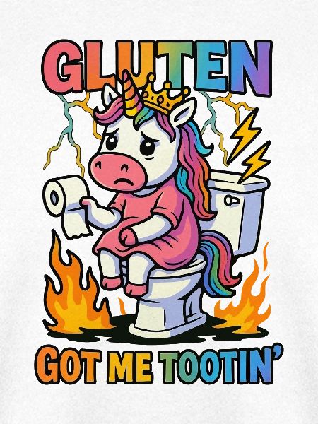 Gluten Glutenunverträglichkeit Witz Geschenk