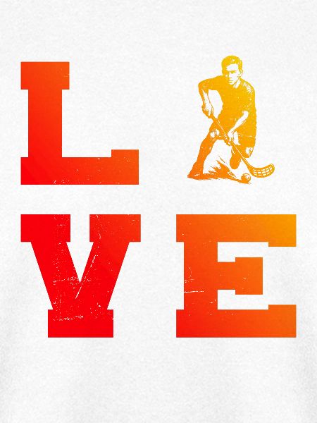 Einfach Floorball zeitloses Design