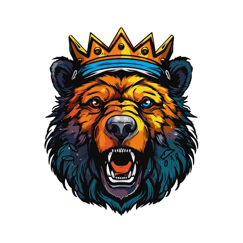 Königlicher Bär Krone King