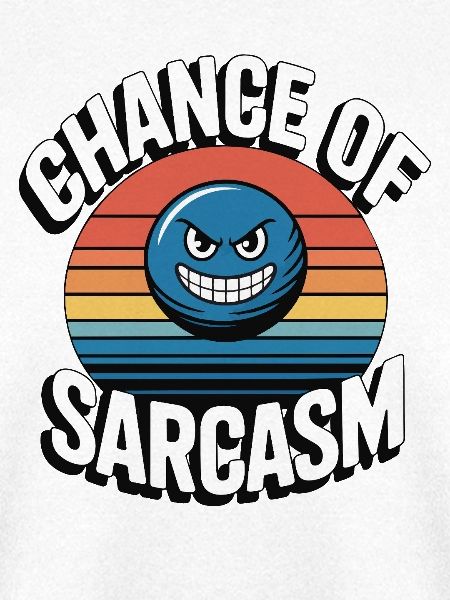Chance of Sarcasm - Retro Grinsen