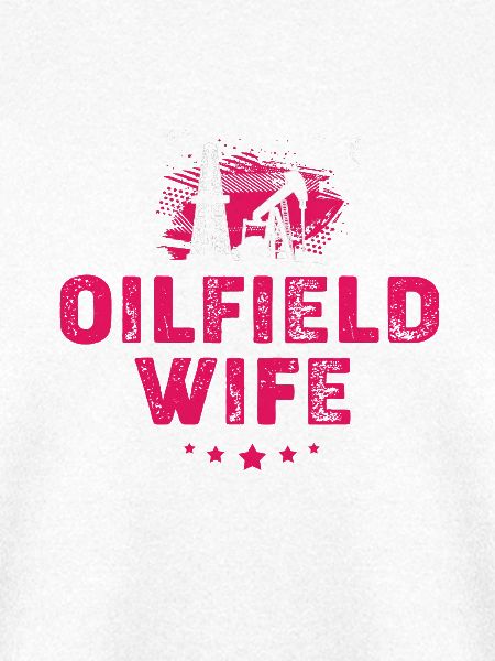 Ölfeld Ehefrau Bohrinsel Ölbohrinsel