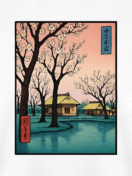 Traditioneller Japanischer Kirschblüten