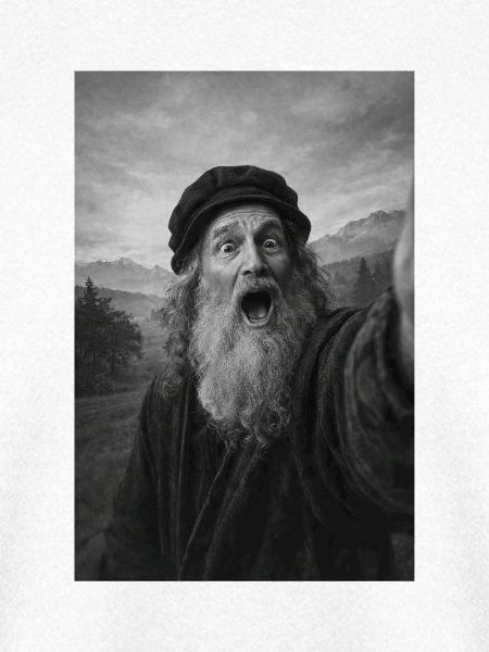 Leonardo Da Vinci Selbstporträt