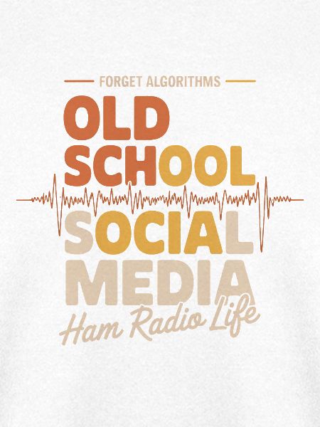 Altmodisches Social-Media-Amateurfunkleben