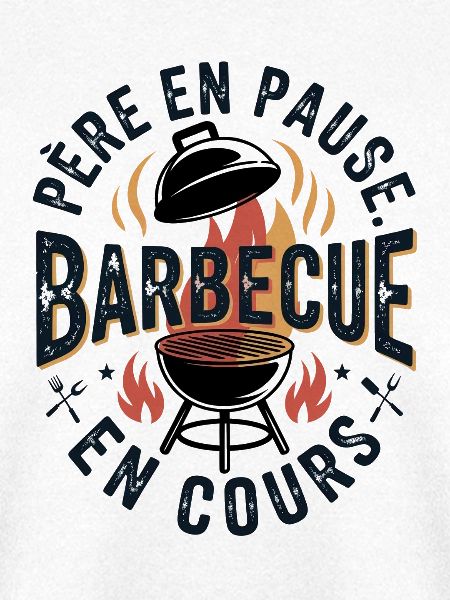 Vater macht Pause, Grillfest läuft