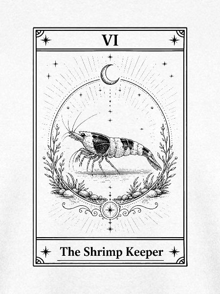 Der Garnelenhüter | Aquarium Tarot