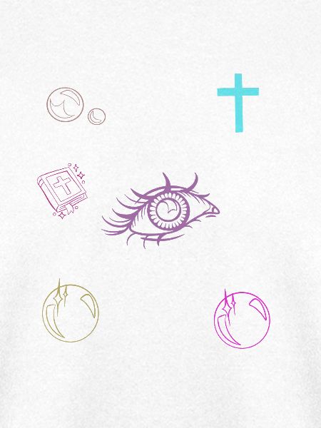 Auge Bibel Kreuz