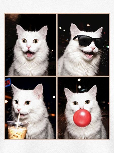 Katzen Türkisch Angora Katze