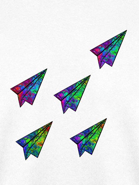 PaperPlaneFormationLight