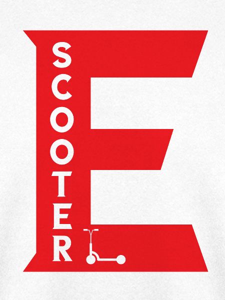 Scooter Letter E Design