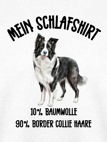 Border Collie Schlafshirt Hütehund