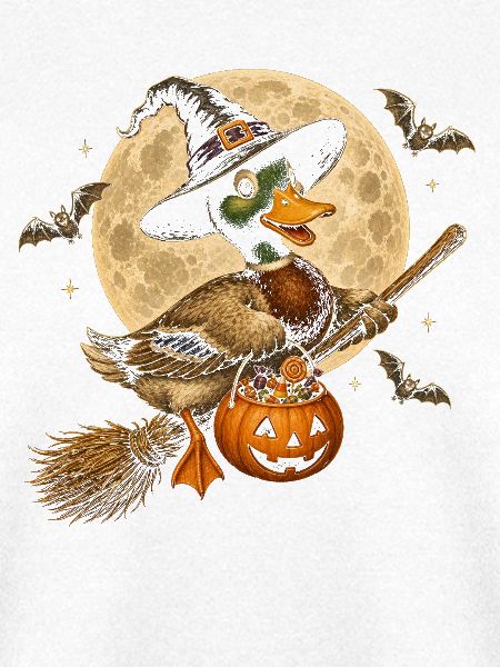 Ente Hexe Halloween Ente