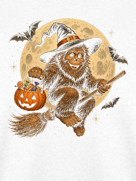 Bigfoot Hexe Halloween Bigfoot