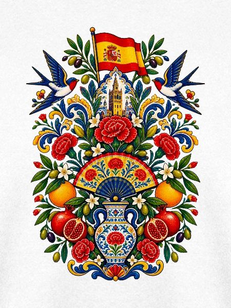 Spanien | Fächer, Orangen & Volkskunst