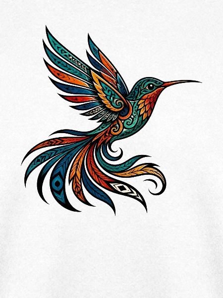 Native American Kolibri Orange
