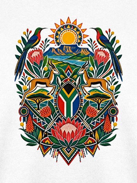 Titel: Südafrika | Springbock, Protea & Natur