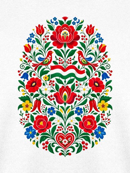 Ungarn | Volkskunst & Blumenornamente