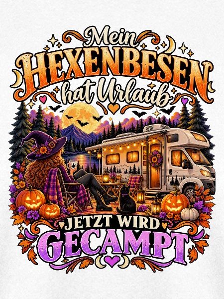 Hexenbesen Urlaub Camping im Wald