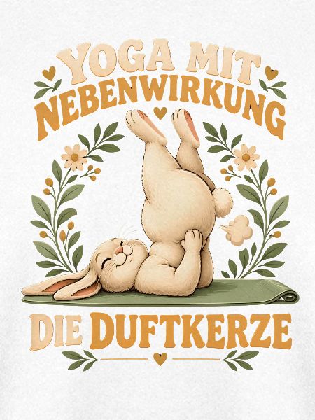 Yoga Bunny Duftkerze
