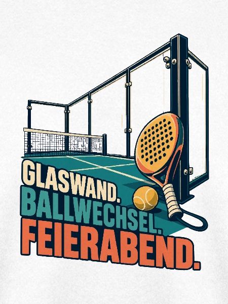 Feierabend Paddel-Tennis Glaswand