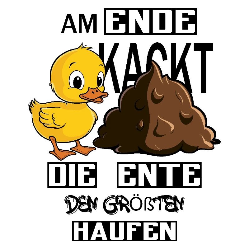 Ente kackt !