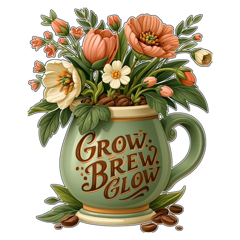 Cultiver Brew Glow Mug Flora