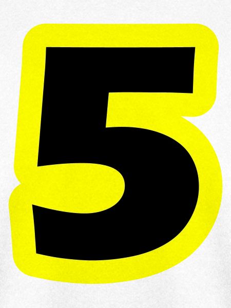 5 Number Symbol