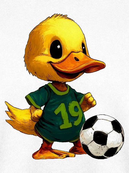 Entchen Fussballer