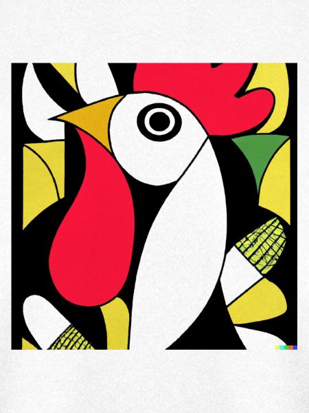 Kubistischer Coq