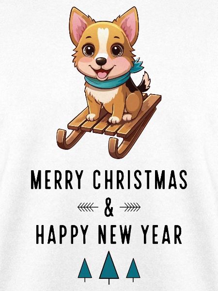 hund zu weihnachten