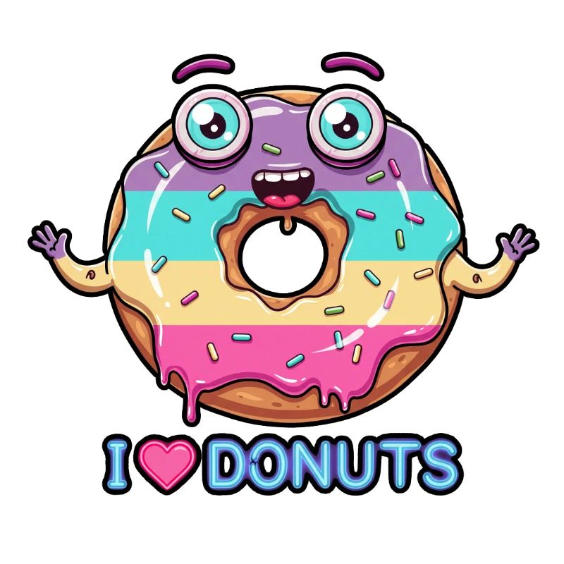 Verrueckter Donut