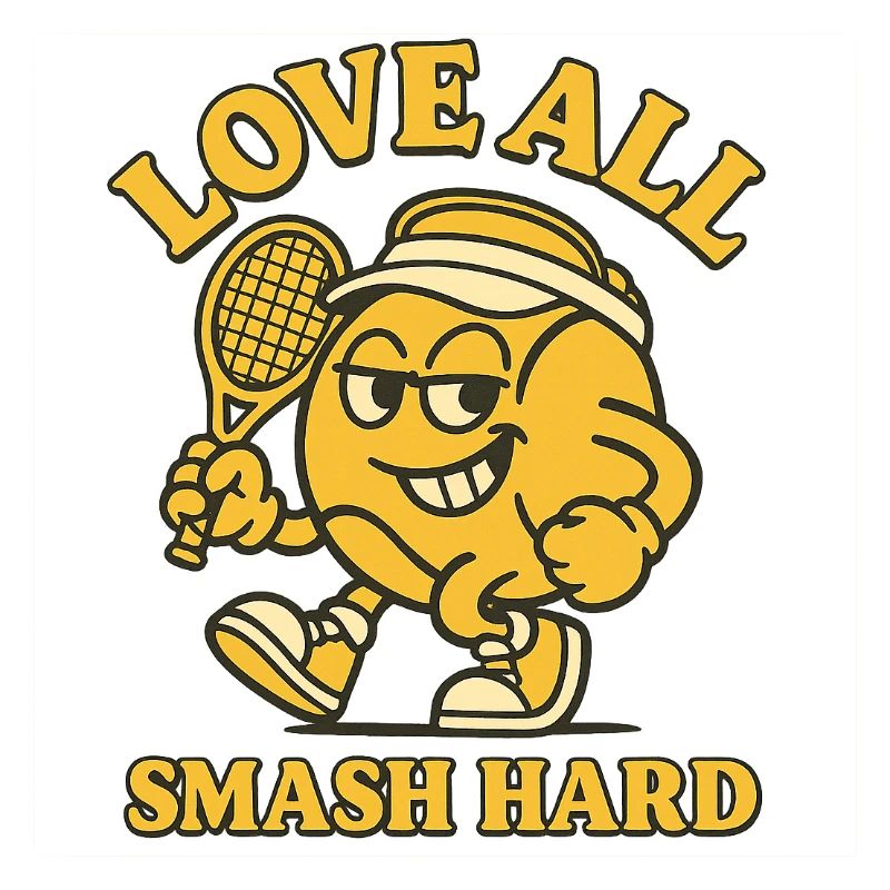 LOVE ALL SMASH HARD