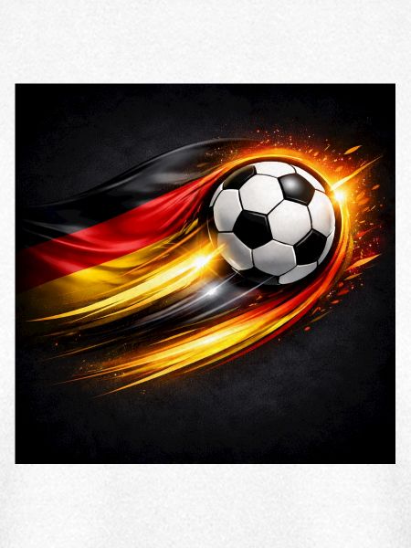 Feuerspur Deutschland Fußball