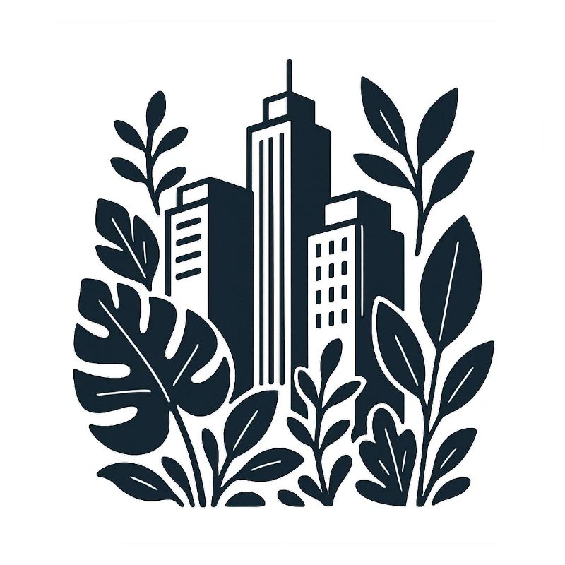 Stadtgrün Skyline