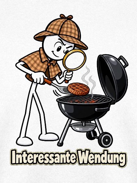 Interessante Wendung am Grill