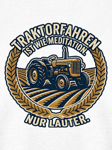 Traktorfahren: Meditation im Feld