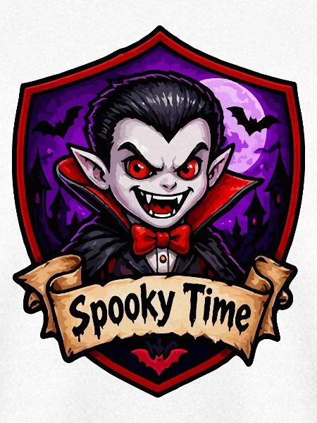 Spukzeit Vampir Cartoon
