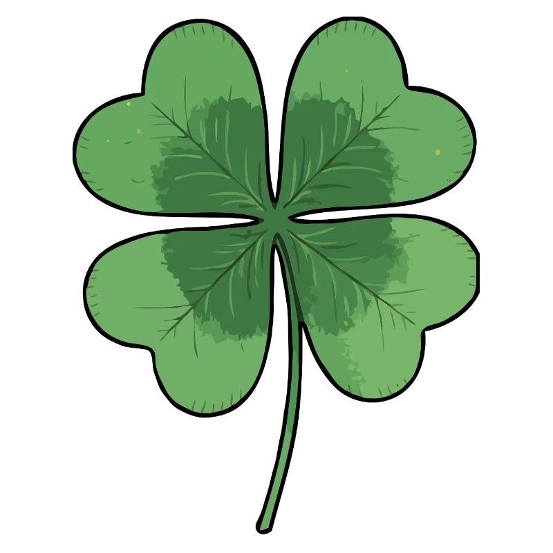 Vierblättriges Kleeblatt