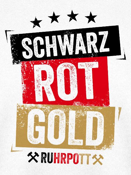 Schwarz Rot Gold Ruhrpott