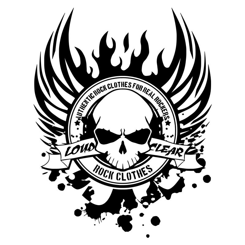 Rock Clothes - Skull