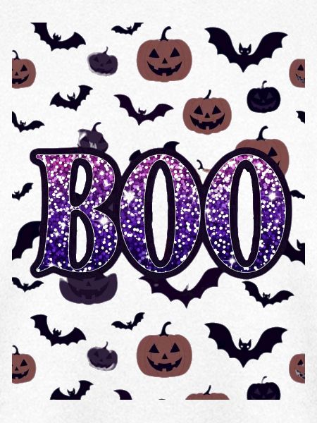 Boo Glitter Halloween-Nacht
