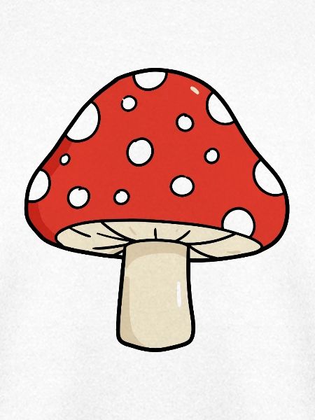 Fliegenpilz Pop-Art