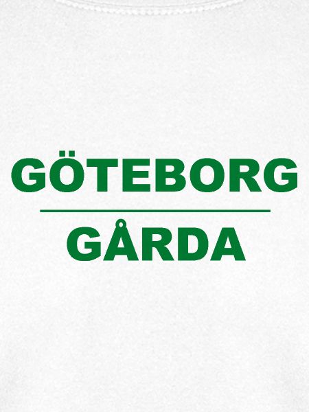 Göteborg Gårda – Grün-schwarzes Design