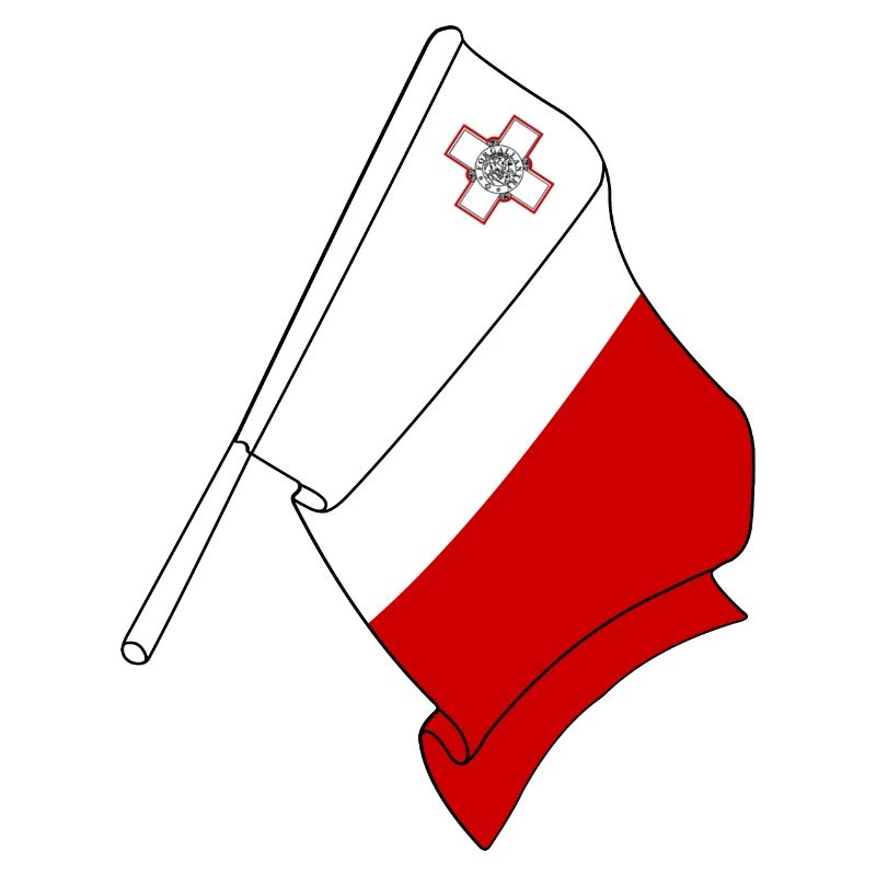 Flagge von Malta