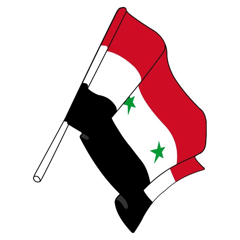 Flagge Syrien