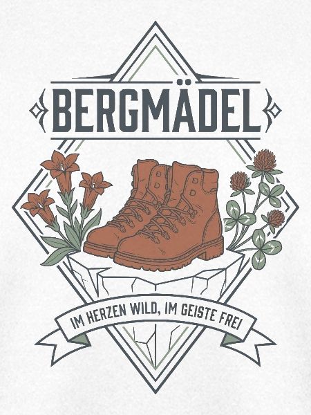 Bergmädel Wanderstiefel - Im Herzen wild