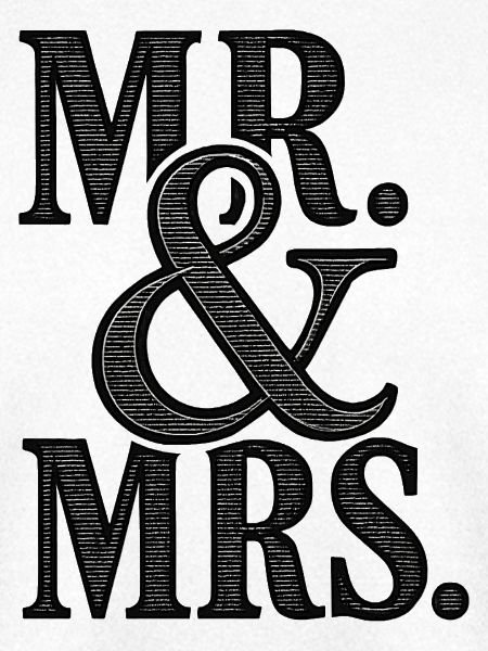 MR. & MRS - Romantische Hochzeit - Brautpaar
