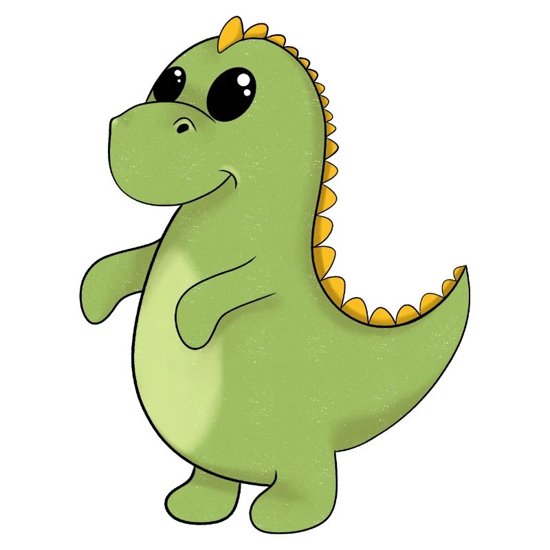 Fröhlicher GrünDino